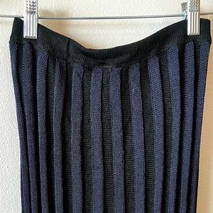 Aritzia Skirt, Floor Length, Blue/Black